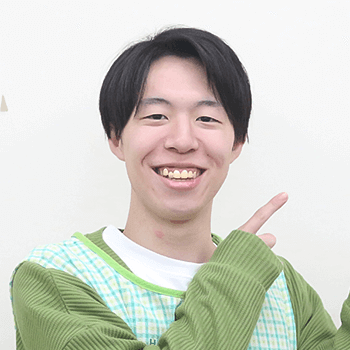 幼児保育科 奈良怜汰さん