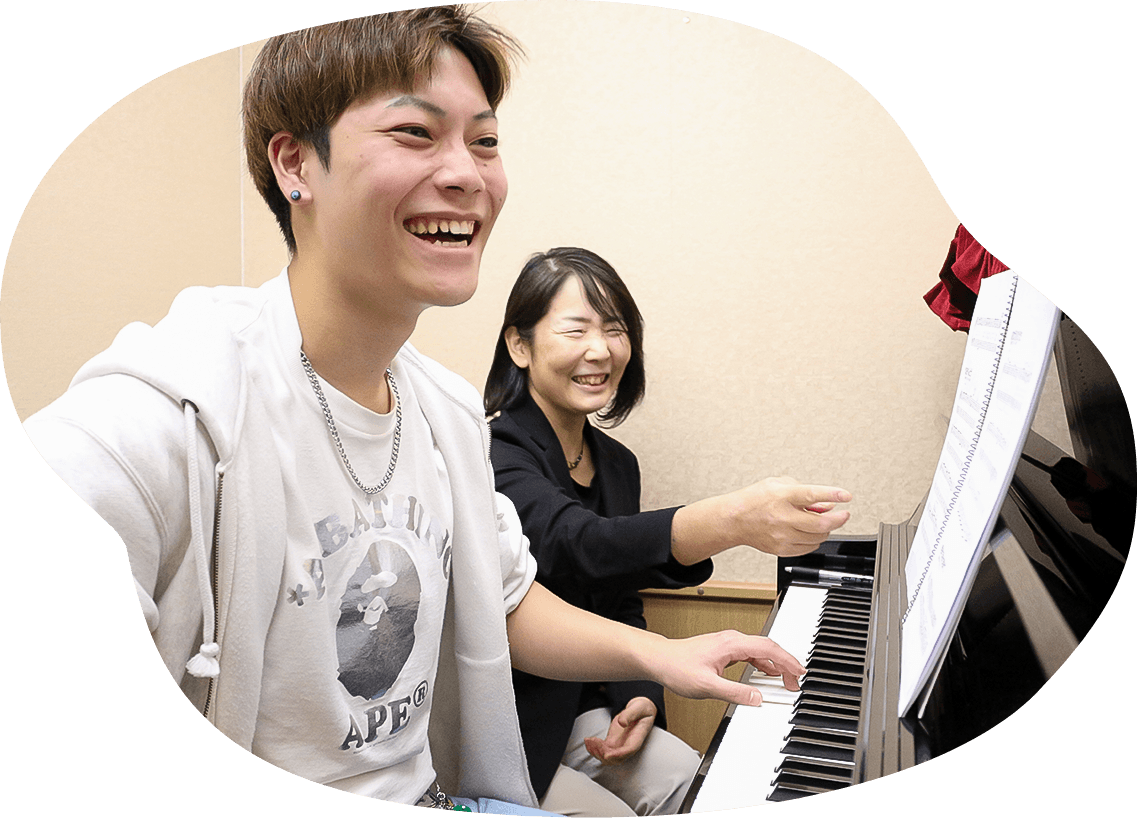 完全マンツーマンのピアノレッスン