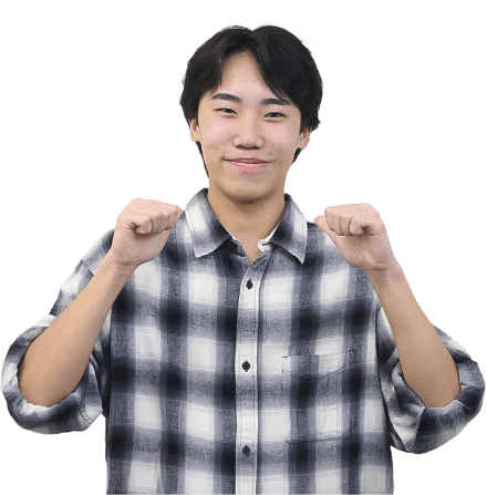 仙台育英学園高等学校出身 幼児保育科 庄司凱人 さん